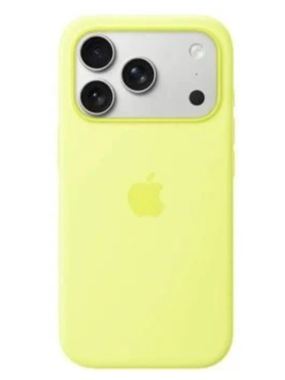 Apple iPhone 17 Pro Silicone MagSafe Case Neon Yellow